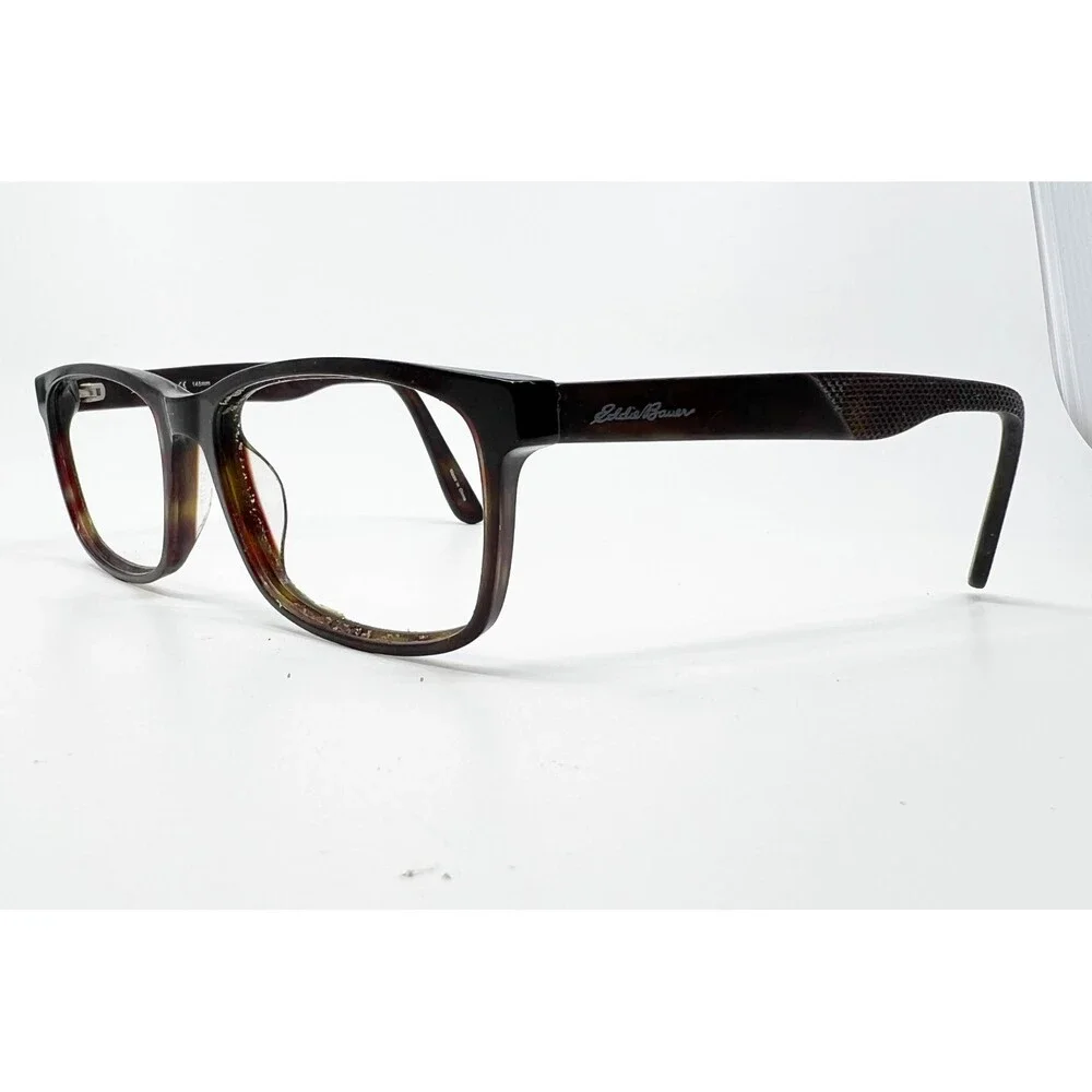 Eddie Bauer Eyeglasses Mens Tortoise EB32027 TT Rectangular 54-18-145